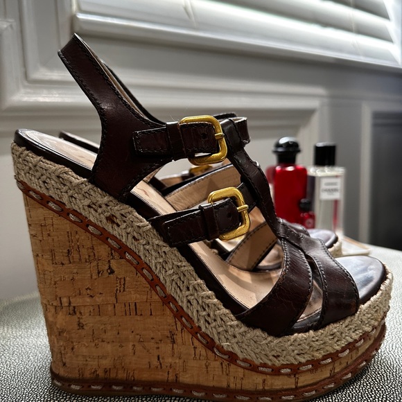 Prada cork wedges - Picture 5 of 7